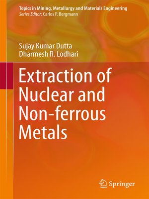 cover image of Extraction of Nuclear and Non-ferrous Metals